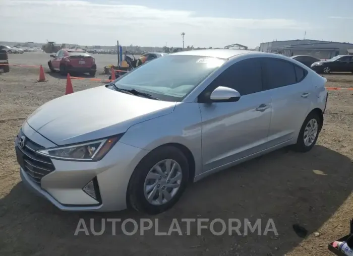 HYUNDAI elantra se 2019 vin KMHD74LF0KU786765 from auto auction Copart