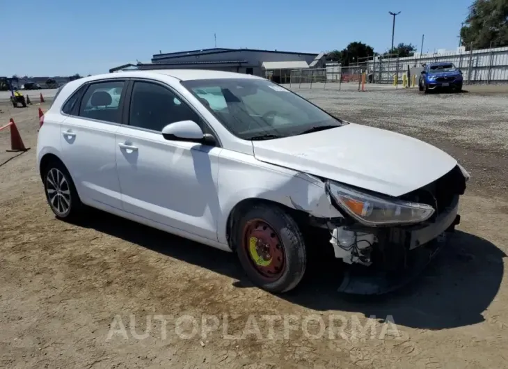 HYUNDAI ELANTRA GT 2018 vin KMHH35LE6JU025537 from auto auction Copart