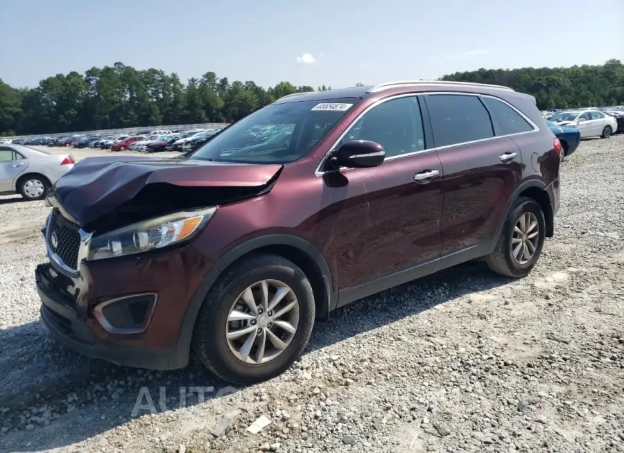 KIA SORENTO LX 2017 vin 5XYPG4A32HG271285 from auto auction Copart