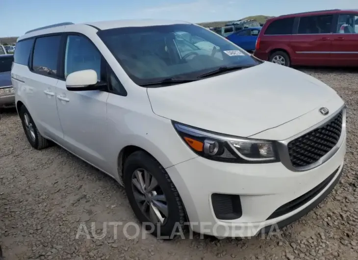 KIA SEDONA LX 2016 vin KNDMB5C17G6149221 from auto auction Copart