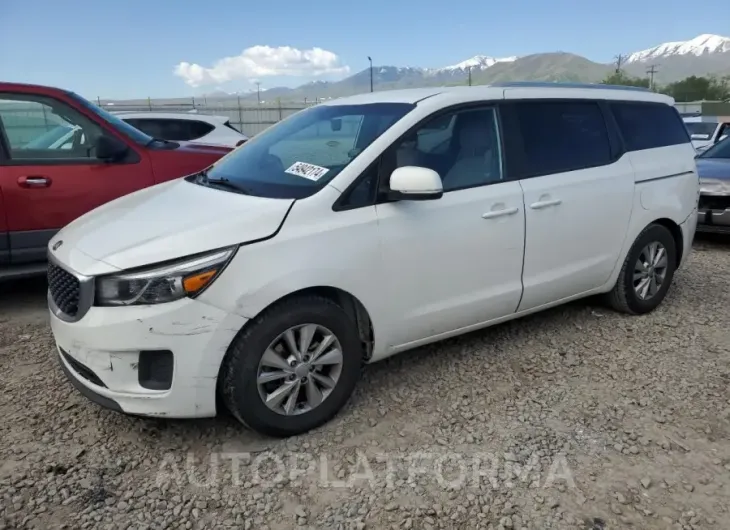 KIA SEDONA LX 2016 vin KNDMB5C17G6149221 from auto auction Copart