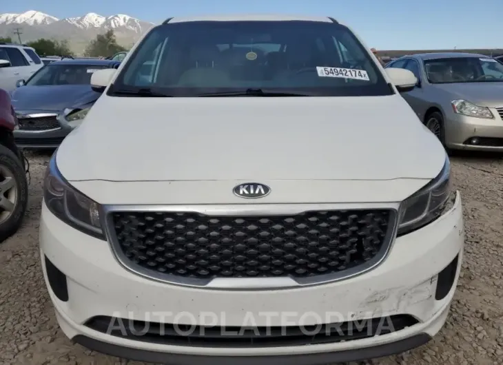 KIA SEDONA LX 2016 vin KNDMB5C17G6149221 from auto auction Copart