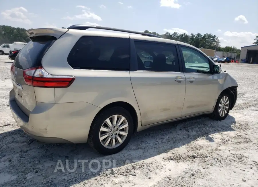 TOYOTA SIENNA XLE 2016 vin 5TDDK3DC3GS146286 from auto auction Copart