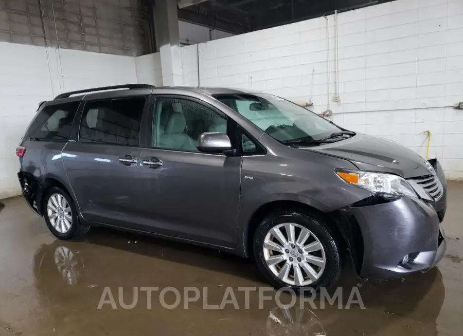 TOYOTA SIENNA XLE 2017 vin 5TDDZ3DC2HS187179 from auto auction Copart