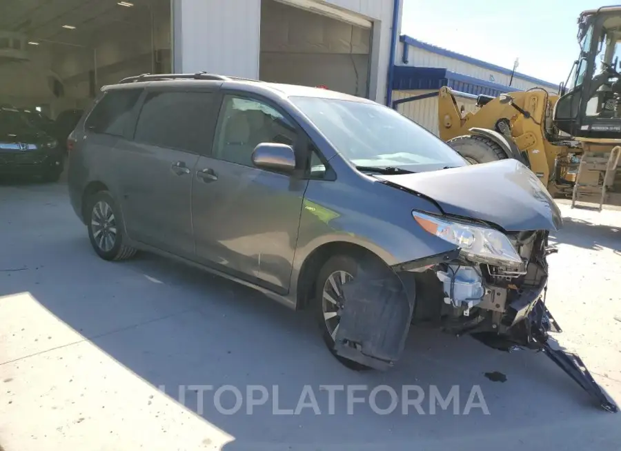 TOYOTA SIENNA LE 2020 vin 5TDJZ3DCXLS239427 from auto auction Copart