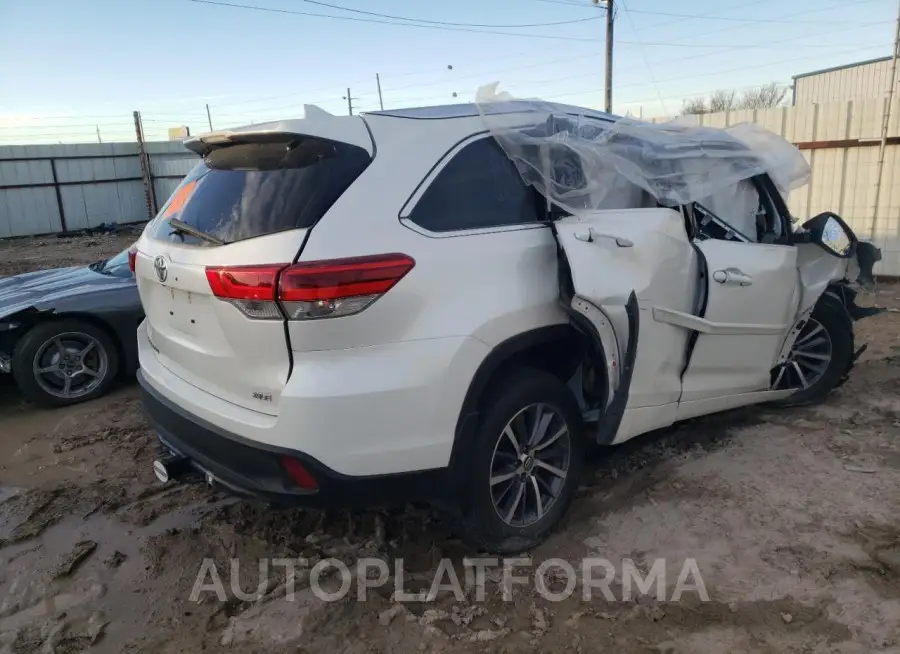 TOYOTA HIGHLANDER 2017 vin 5TDKZRFH7HS519667 from auto auction Copart