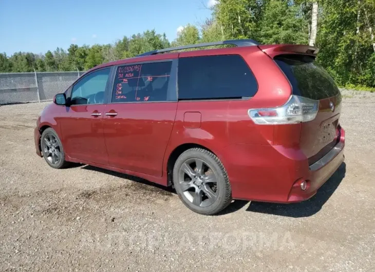 TOYOTA SIENNA SPO 2015 vin 5TDXK3DC5FS568670 from auto auction Copart