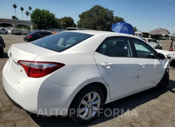 TOYOTA COROLLA L 2016 vin 5YFBURHE9GP377430 from auto auction Copart