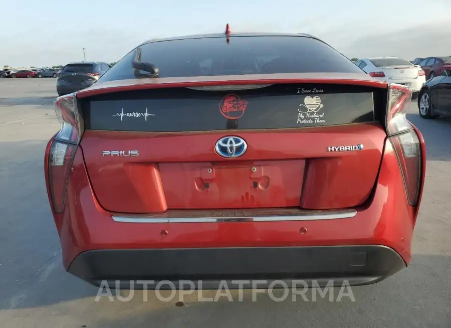 TOYOTA PRIUS 2018 vin JTDKARFU0J3061255 from auto auction Copart