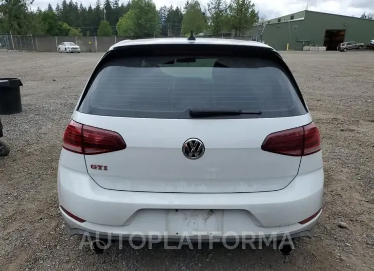 VOLKSWAGEN GTI S 2021 vin 3VW6T7AU5MM009756 from auto auction Copart