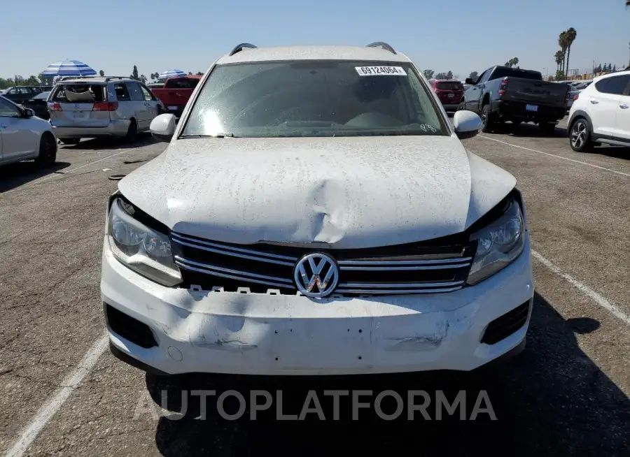 VOLKSWAGEN TIGUAN S 2015 vin WVGAV7AXXFW600116 from auto auction Copart