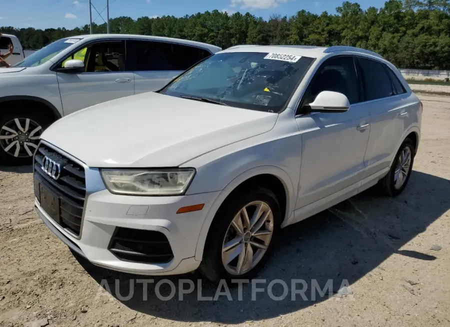 AUDI Q3 PREMIUM 2016 vin WA1BFCFS8GR006386 from auto auction Copart