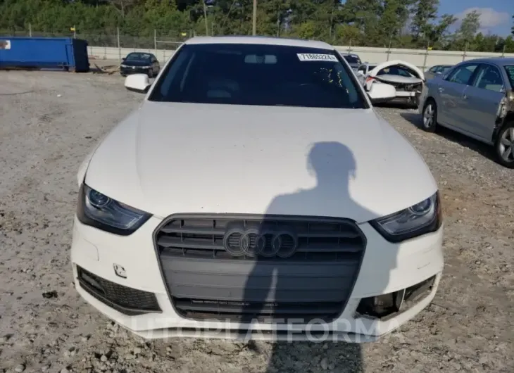 AUDI A4 PREMIUM 2015 vin WAUAFAFLXFN038919 from auto auction Copart