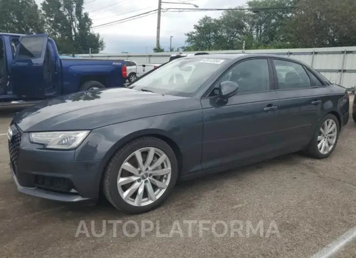 AUDI A4 PREMIUM 2017 vin WAUANAF41HN021490 from auto auction Copart