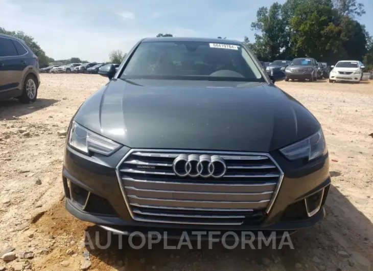 AUDI A4 PREMIUM 2019 vin WAUDNAF48KA030893 from auto auction Copart