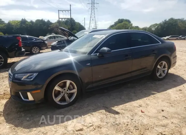 AUDI A4 PREMIUM 2019 vin WAUDNAF48KA030893 from auto auction Copart