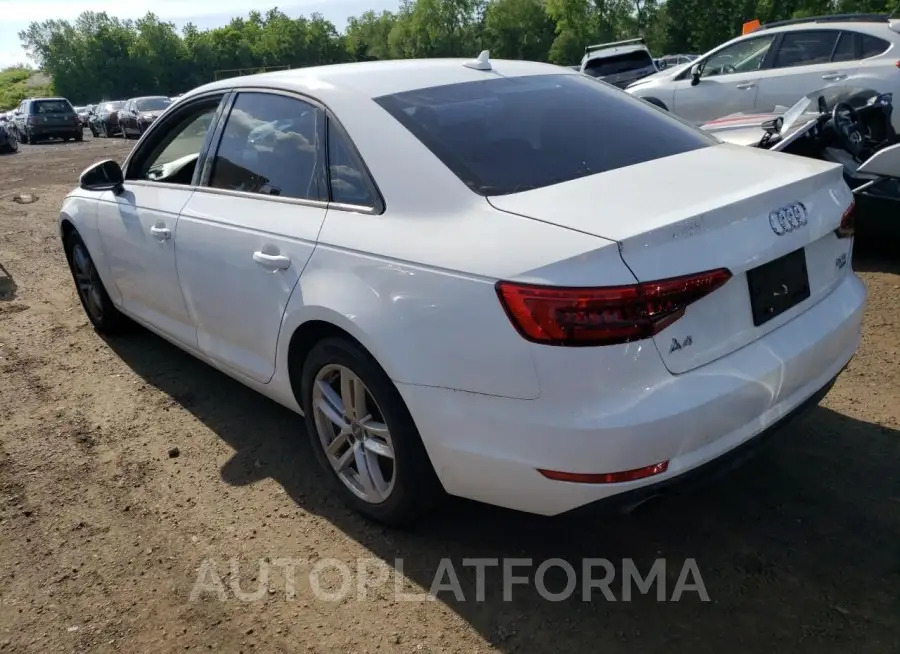 AUDI A4 ULTRA P 2017 vin WAUGMAF4XHN063198 from auto auction Copart