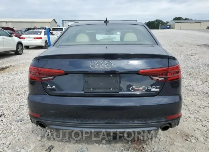 AUDI A4 ULTRA P 2017 vin WAUKMAF46HN050006 from auto auction Copart