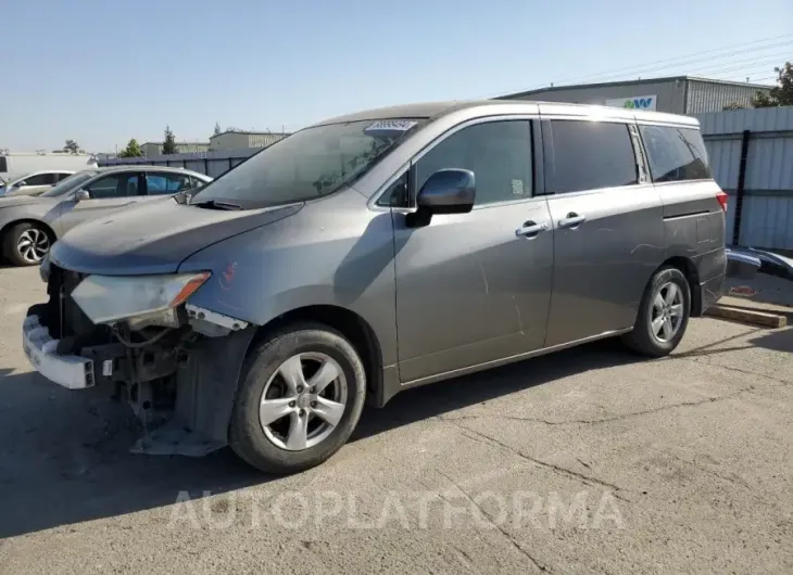 NISSAN QUEST S 2015 vin JN8AE2KP7F9120995 from auto auction Copart