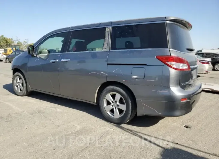 NISSAN QUEST S 2015 vin JN8AE2KP7F9120995 from auto auction Copart