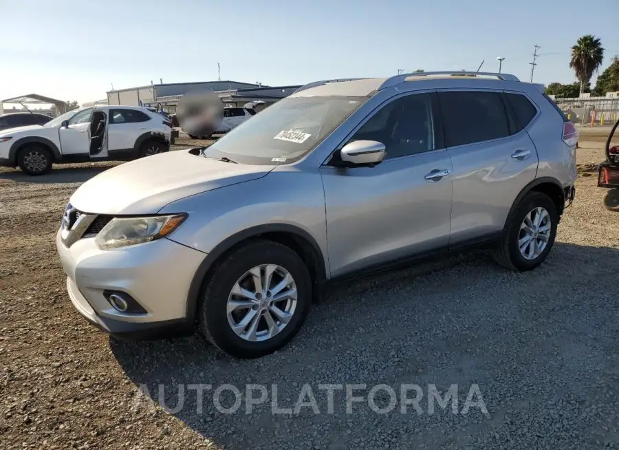 NISSAN ROGUE S 2016 vin KNMAT2MT3GP705128 from auto auction Copart