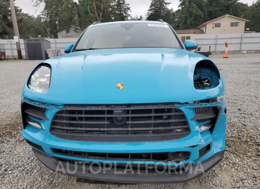 PORSCHE MACAN S 2021 vin WP1AB2A58MLB37663 from auto auction Copart