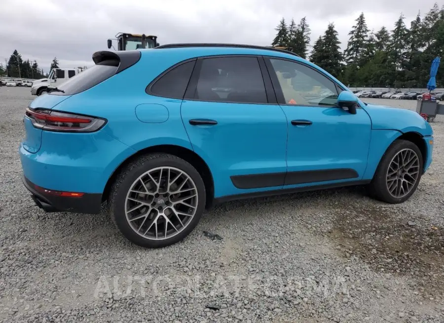 PORSCHE MACAN S 2021 vin WP1AB2A58MLB37663 from auto auction Copart