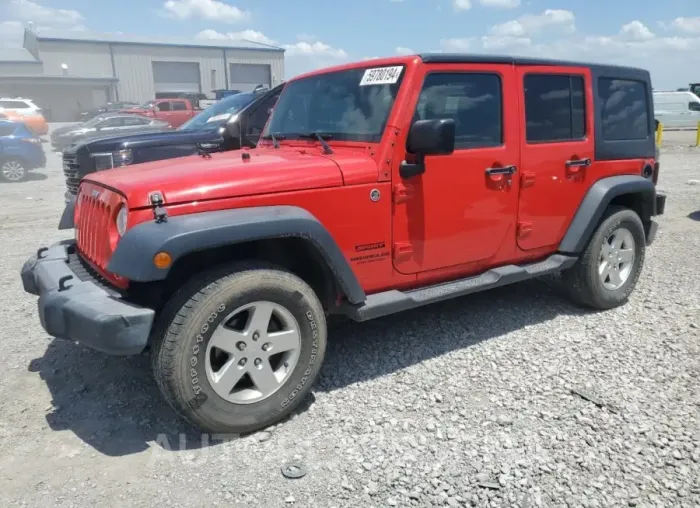 JEEP WRANGLER U 2016 vin 1C4BJWDG7GL347771 from auto auction Copart