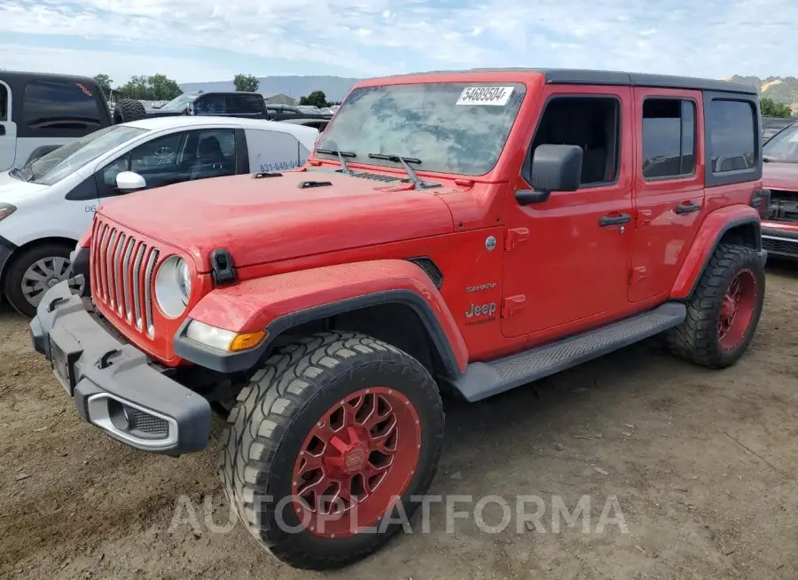 JEEP WRANGLER U 2020 vin 1C4HJXEG2LW212074 from auto auction Copart