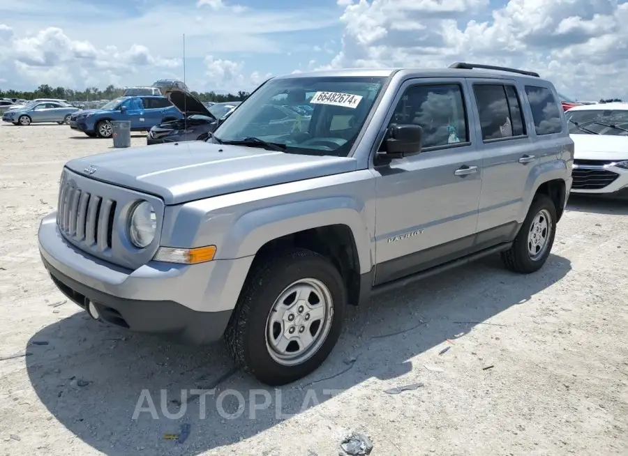 JEEP PATRIOT SP 2015 vin 1C4NJRBBXFD425037 from auto auction Copart