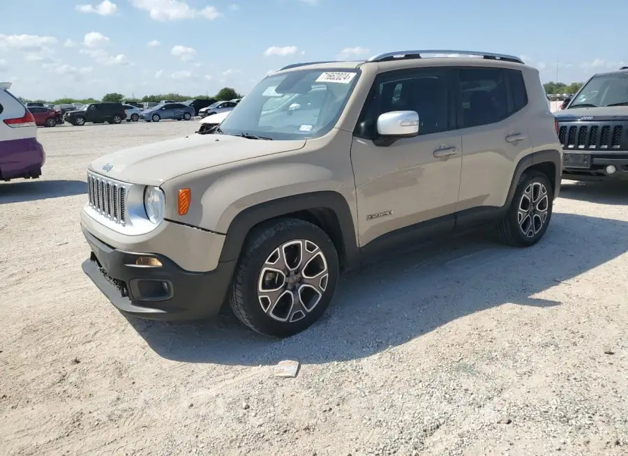 JEEP RENEGADE L 2015 vin ZACCJADT4FPC17378 from auto auction Copart