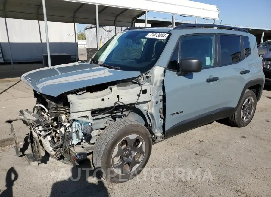 JEEP RENEGADE S 2018 vin ZACCJBAB2JPH56897 from auto auction Copart