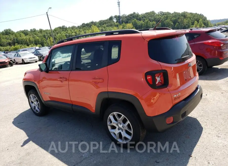 JEEP RENEGADE L 2016 vin ZACCJBBT3GPC74066 from auto auction Copart