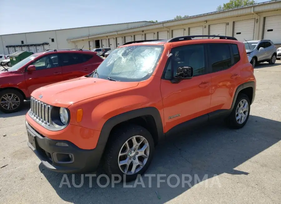 JEEP RENEGADE L 2016 vin ZACCJBBT3GPC74066 from auto auction Copart