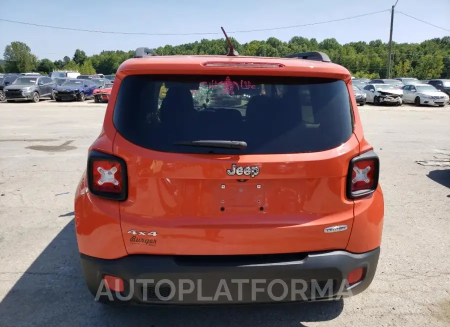 JEEP RENEGADE L 2016 vin ZACCJBBT3GPC74066 from auto auction Copart