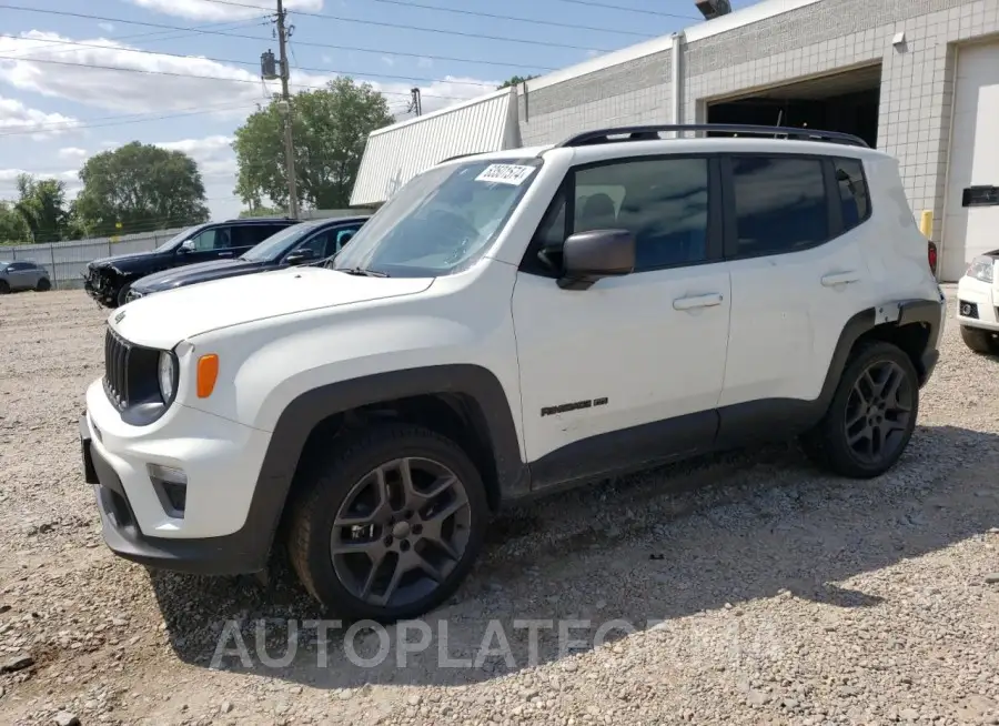 JEEP RENEGADE L 2021 vin ZACNJDBBXMPM94082 from auto auction Copart