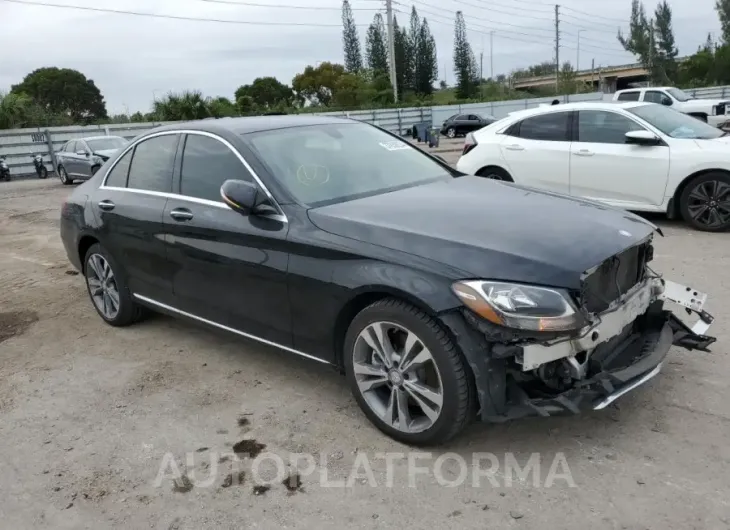 MERCEDES-BENZ C 300 4MAT 2016 vin 55SWF4KB7GU174737 from auto auction Copart