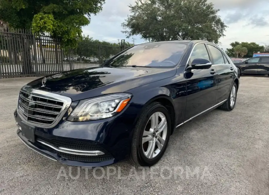 MERCEDES-BENZ S 450 4MAT 2018 vin WDDUG6EBXJA419369 from auto auction Copart