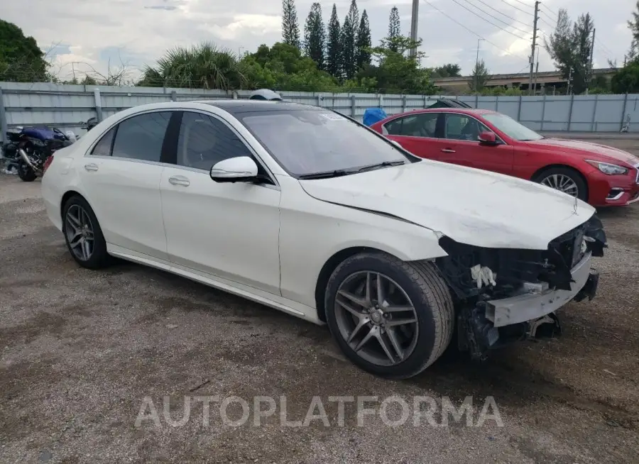 MERCEDES-BENZ S 550 2015 vin WDDUG8CB9FA166163 from auto auction Copart