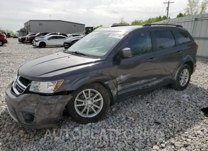 DODGE JOURNEY SX 2016 vin 3C4PDDBG7GT242141 from auto auction Copart