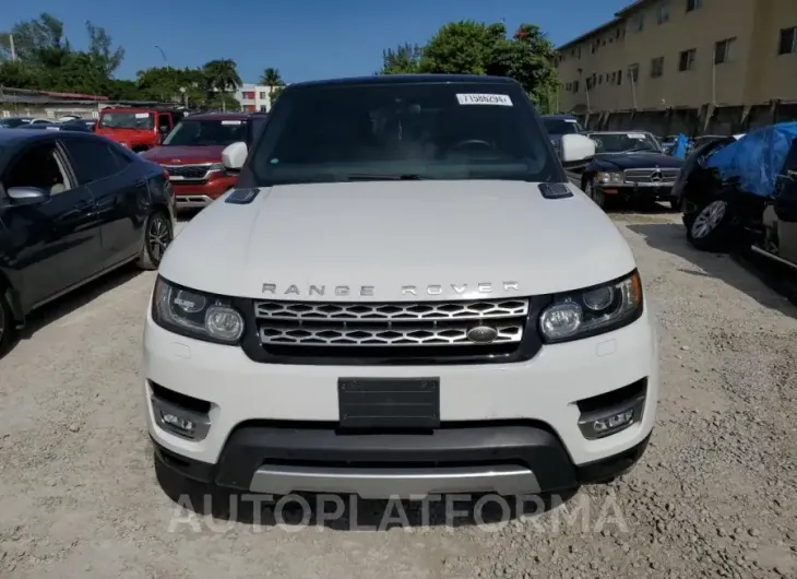 LAND ROVER RANGE ROVE 2015 vin SALWR2VF3FA505843 from auto auction Copart