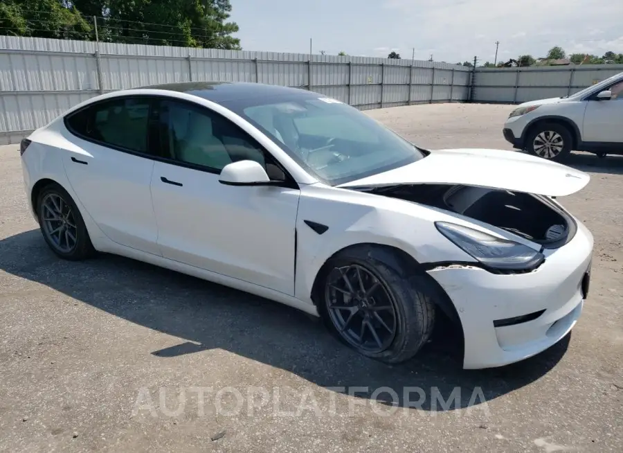 TESLA MODEL 3 2021 vin 5YJ3E1EA2MF851844 from auto auction Copart