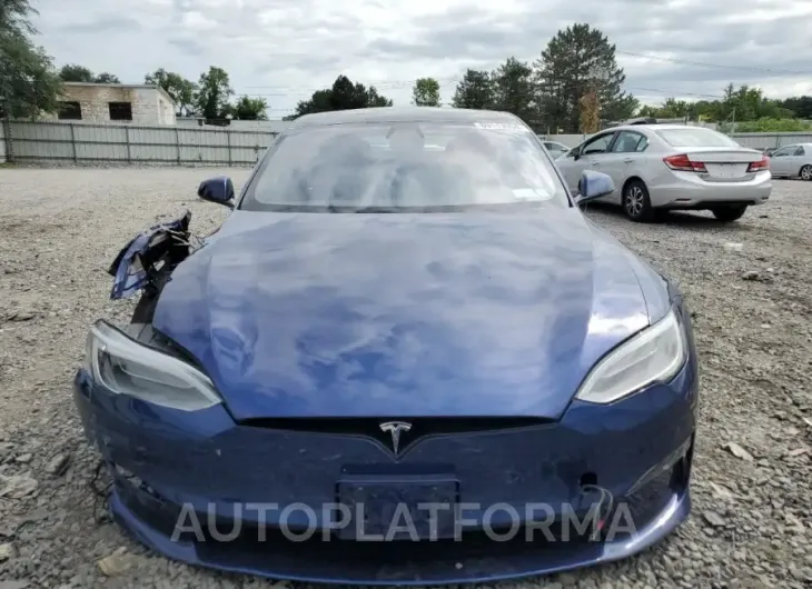 TESLA MODEL S 2021 vin 5YJSA1E57MF455984 from auto auction Copart