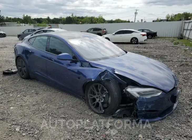 TESLA MODEL S 2021 vin 5YJSA1E57MF455984 from auto auction Copart