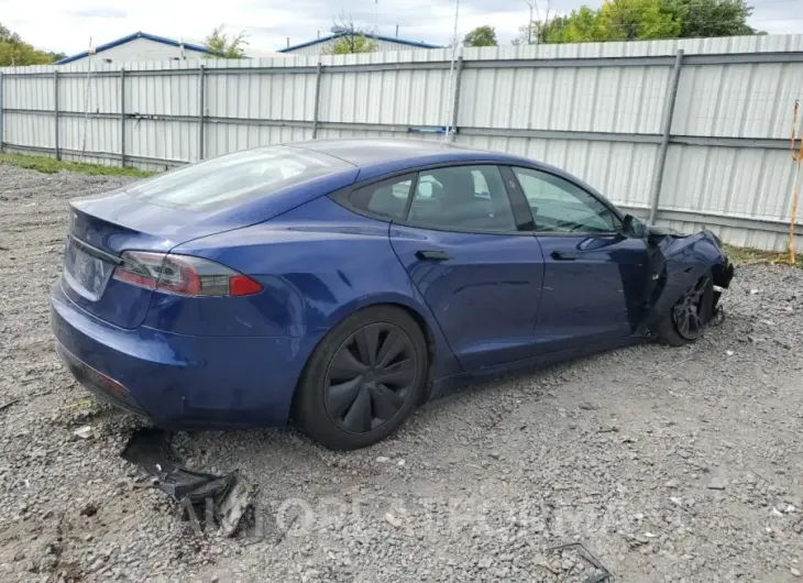 TESLA MODEL S 2021 vin 5YJSA1E57MF455984 from auto auction Copart