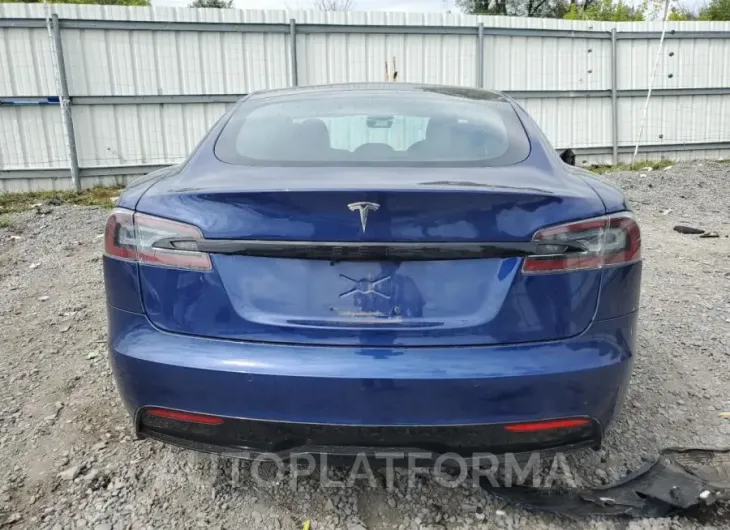 TESLA MODEL S 2021 vin 5YJSA1E57MF455984 from auto auction Copart