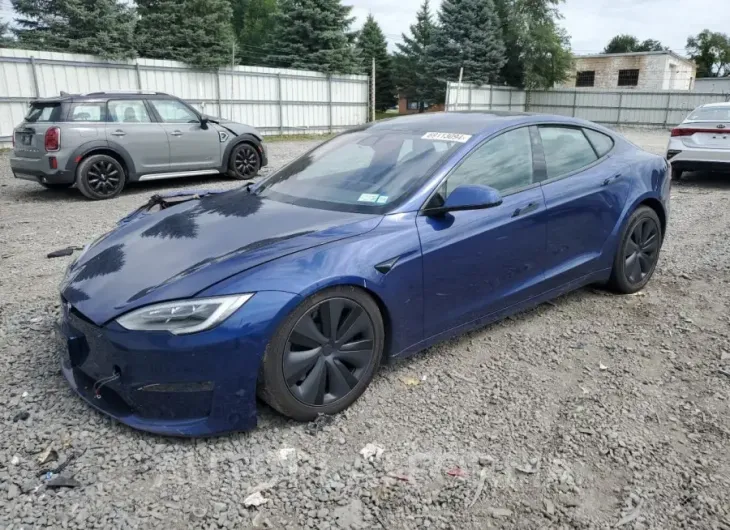 TESLA MODEL S 2021 vin 5YJSA1E57MF455984 from auto auction Copart