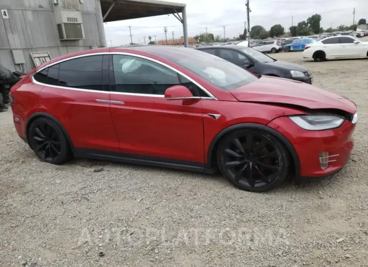 TESLA MODEL X 2021 vin 5YJXCBE24MF324376 from auto auction Copart