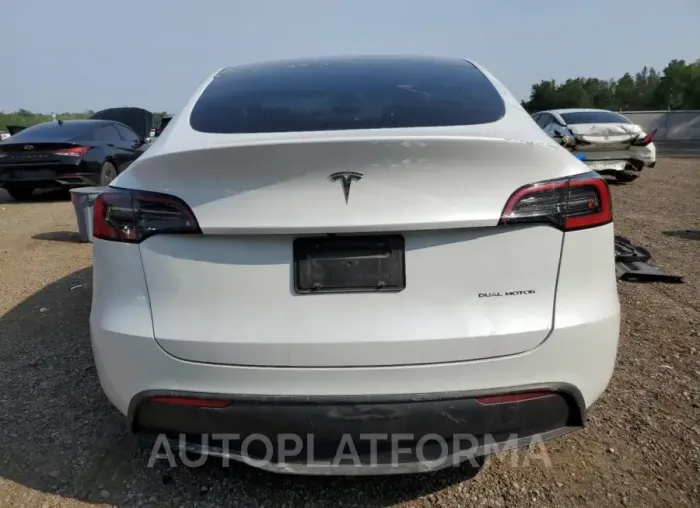 TESLA MODEL Y 2023 vin 7SAYGDEE4PF603140 from auto auction Copart