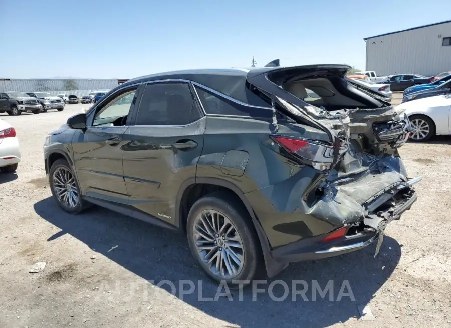 LEXUS RX 450H 2022 vin 2T2JGMDA9NC077680 from auto auction Copart